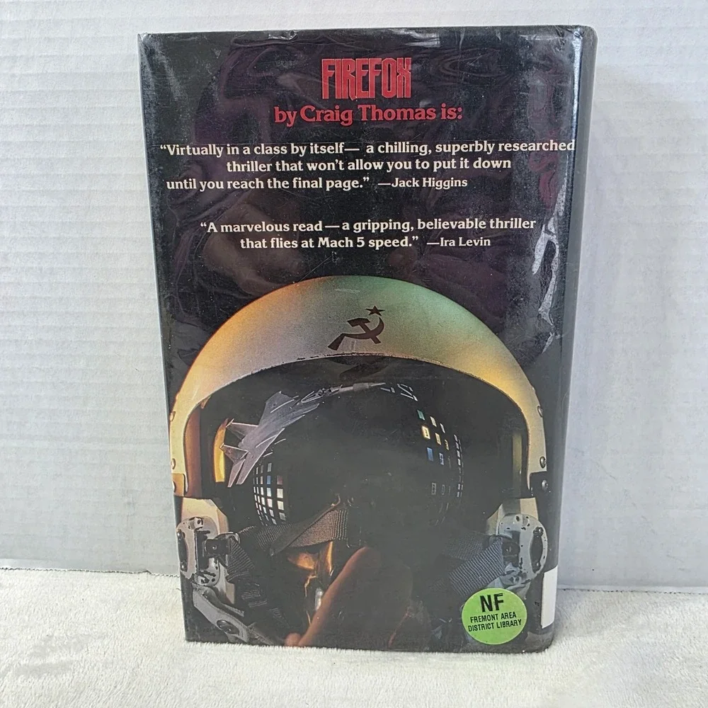 Firefox by Craig Thomas (HCDJ, 1977, 1st American‎ Edition, First Printing)